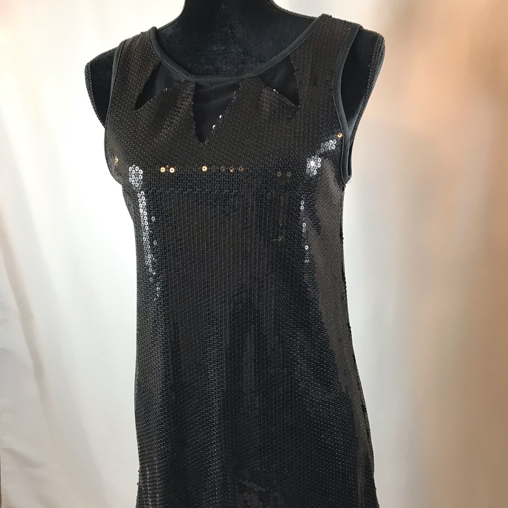Black Sequence Dress